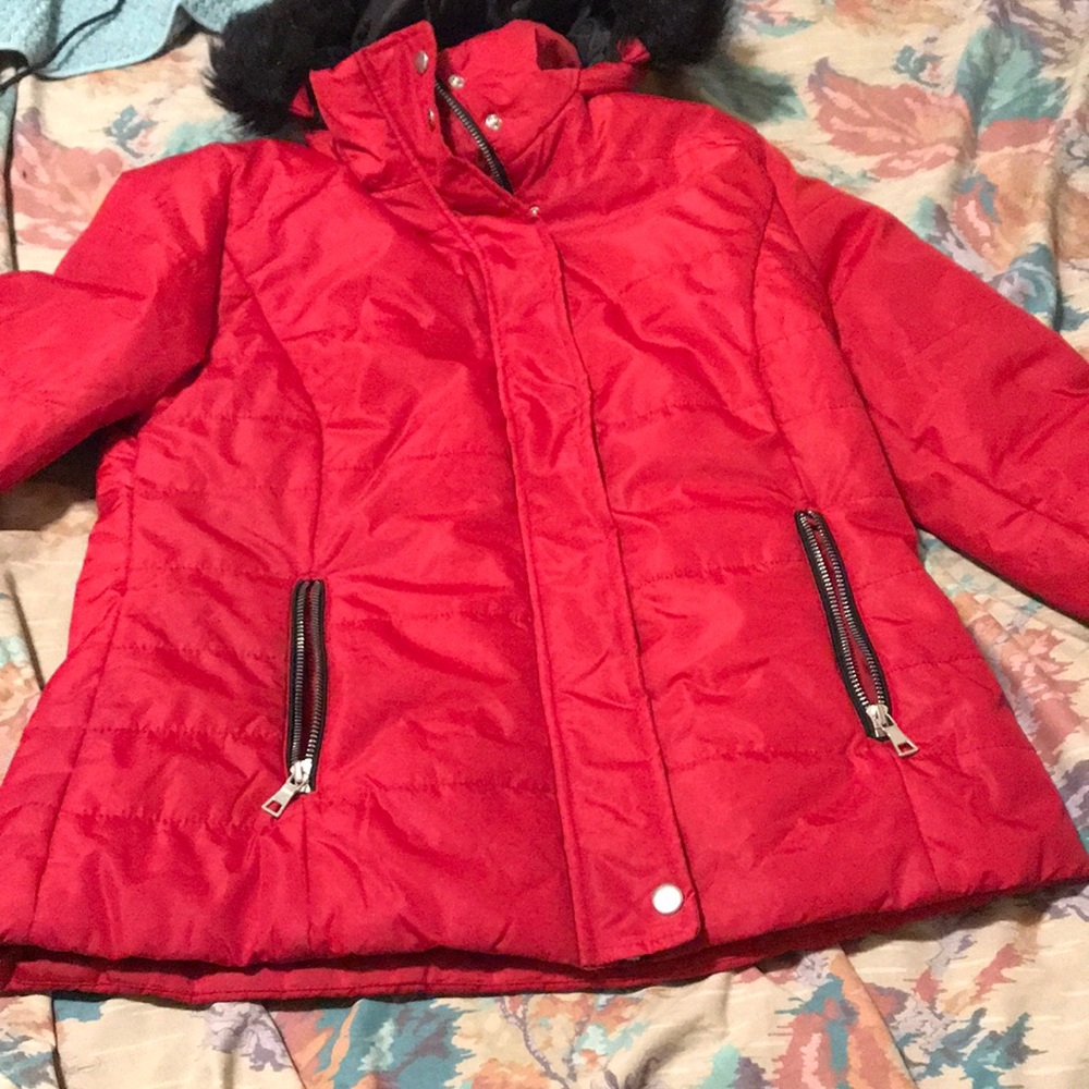 Red coat